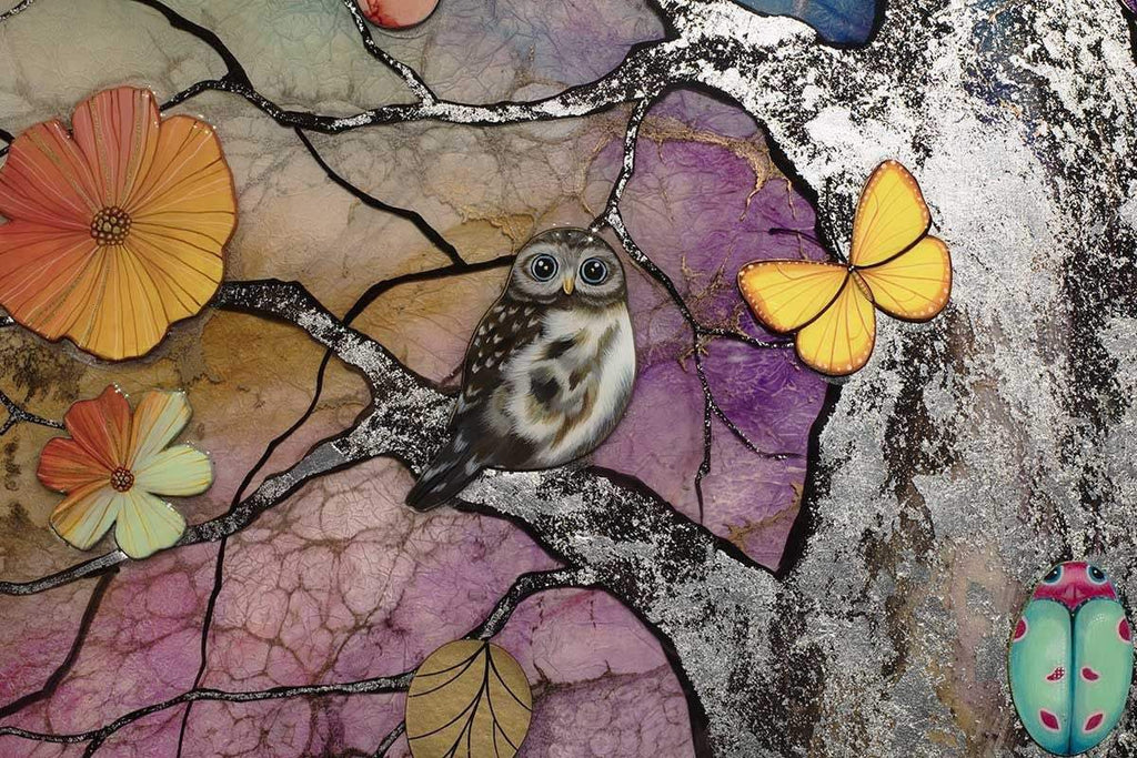 Companions - Original - SOLD by artist Kerry Darlington - Wyecliffe Galleries