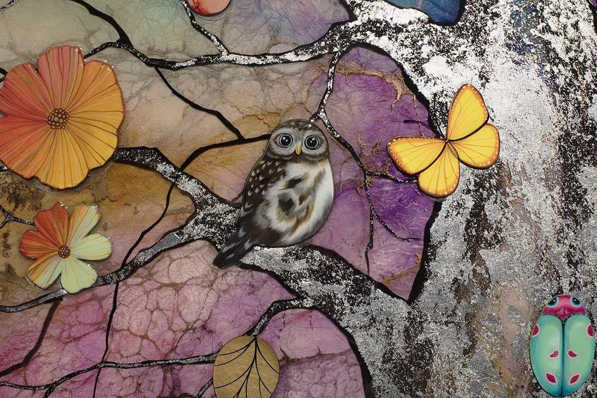 Companions - Original - SOLD by artist Kerry Darlington - Wyecliffe Galleries