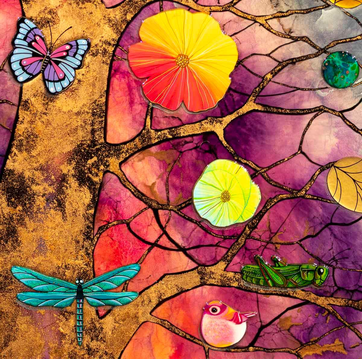 Composure - Original - SOLD by artist Kerry Darlington - Wyecliffe Galleries