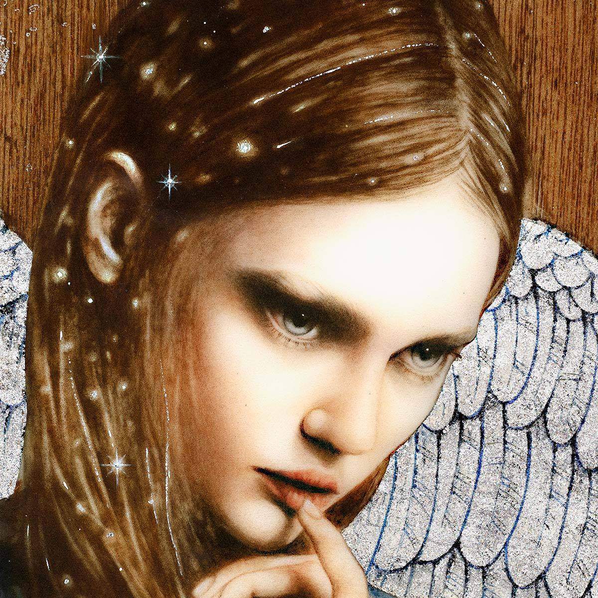 Cosmic Angel - Edition by artist Kerry Darlington - Wyecliffe Galleries