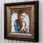 Cosmic Angel - Original - SOLD by artist Kerry Darlington - Wyecliffe Galleries