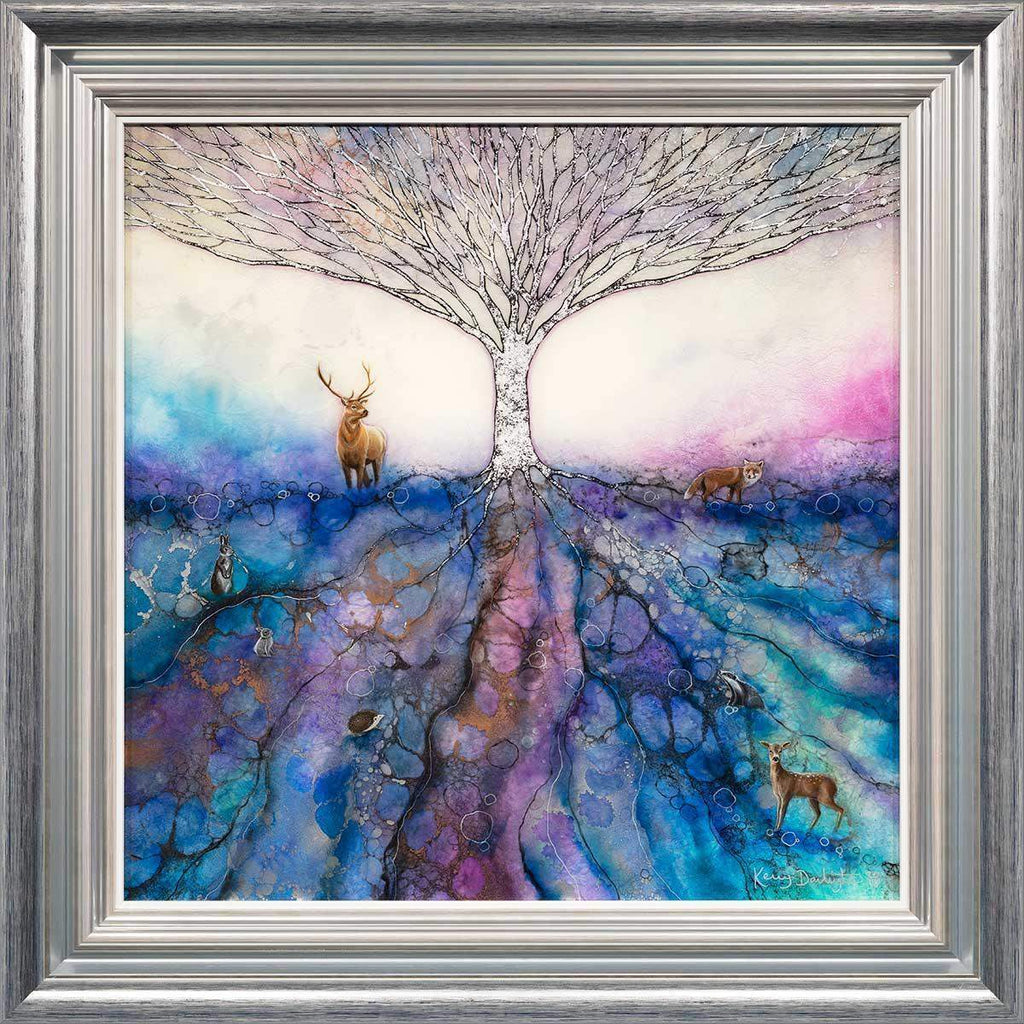 Cosmic Principles - SOLD by artist Kerry Darlington - Wyecliffe Galleries