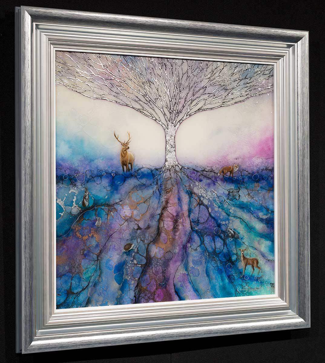 Cosmic Principles - SOLD by artist Kerry Darlington - Wyecliffe Galleries