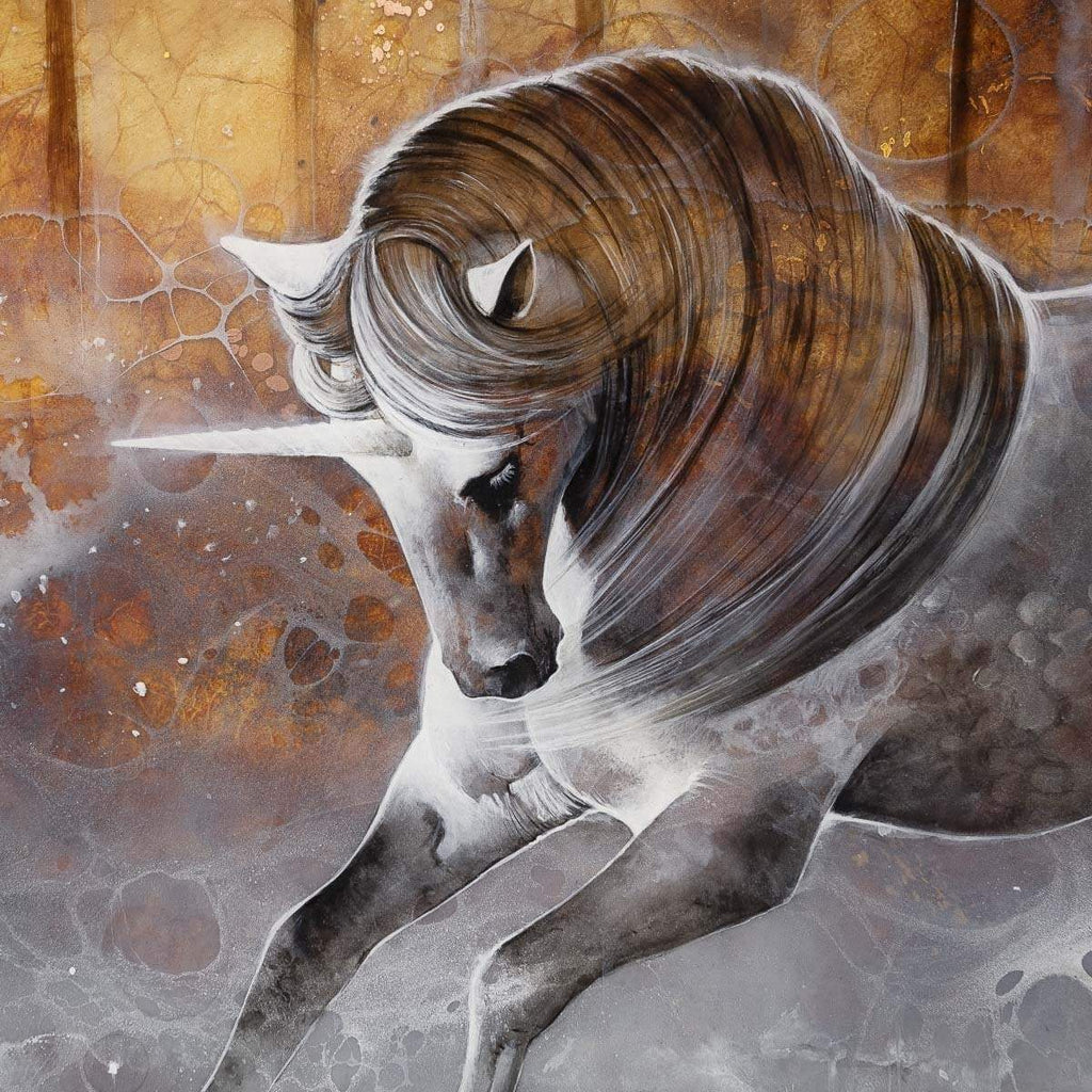 Creating Starlight - Original - SOLD by artist Kerry Darlington - Wyecliffe Galleries