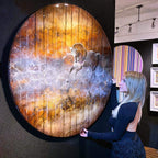 Creating Starlight - Original - SOLD by artist Kerry Darlington - Wyecliffe Galleries