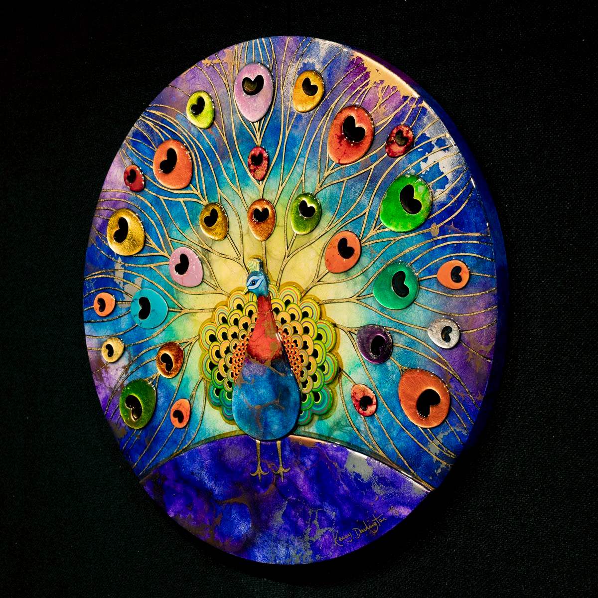 Cyrus - Original - SOLD by artist Kerry Darlington - Wyecliffe Galleries