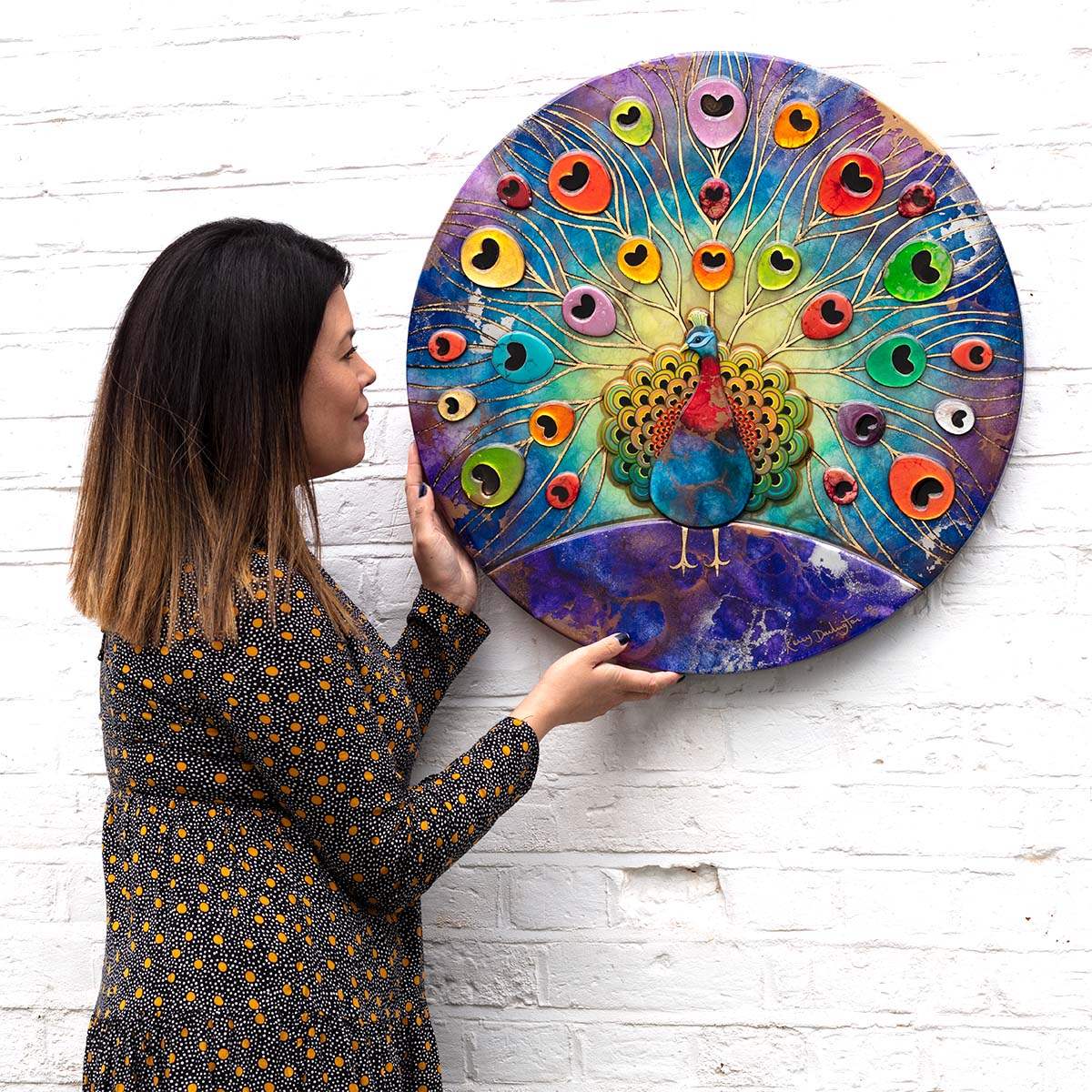 Cyrus - Original - SOLD by artist Kerry Darlington - Wyecliffe Galleries