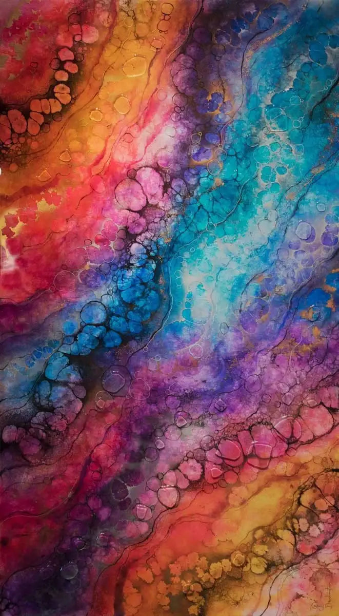 Dabbayra - Original - SOLD by artist Kerry Darlington - Wyecliffe Galleries