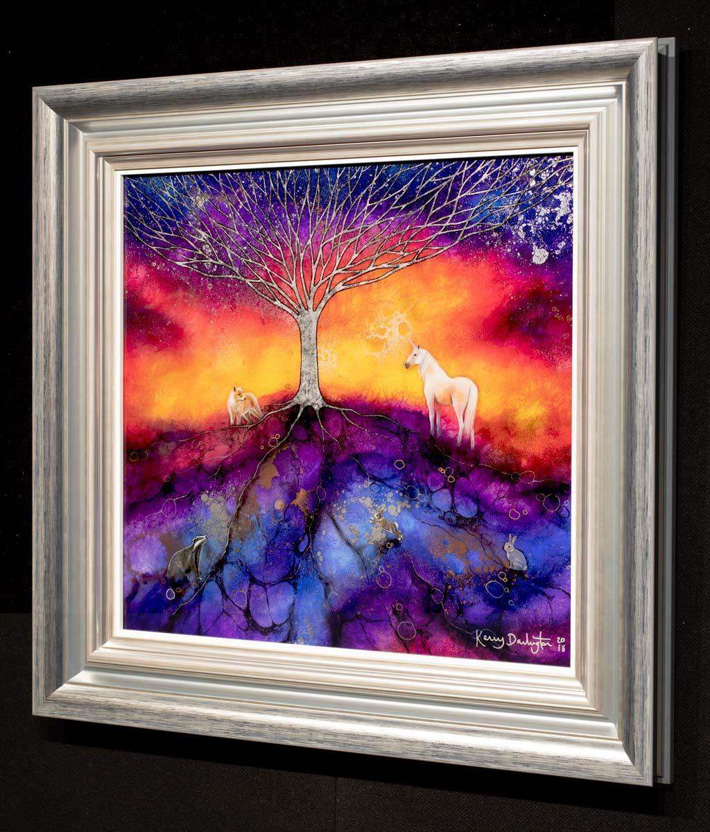 Dancing Stars - Original - SOLD by artist Kerry Darlington - Wyecliffe Galleries