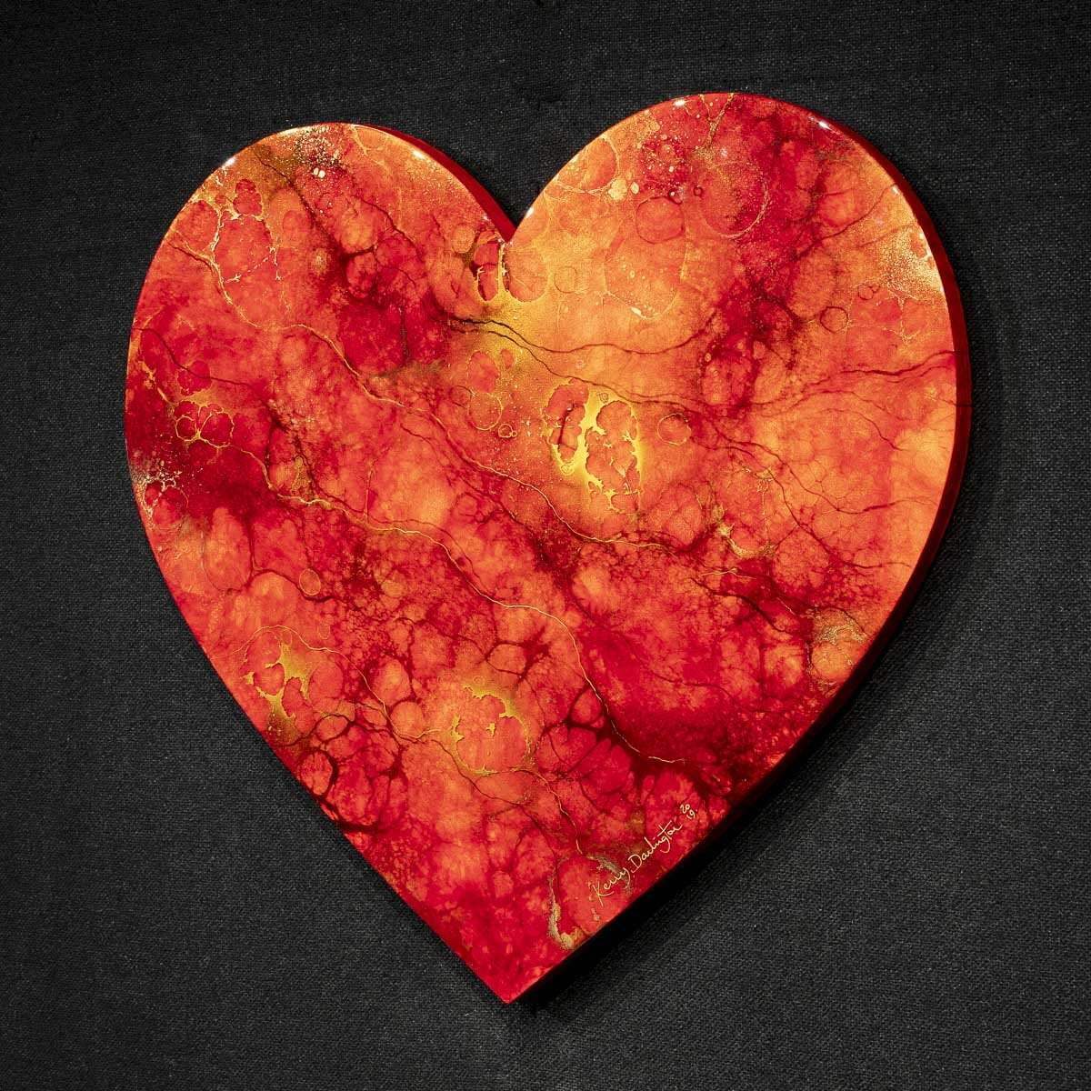 Dashuri - Original - SOLD by artist Kerry Darlington - Wyecliffe Galleries