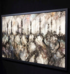 Datura Row - Original - SOLD by artist Kerry Darlington - Wyecliffe Galleries