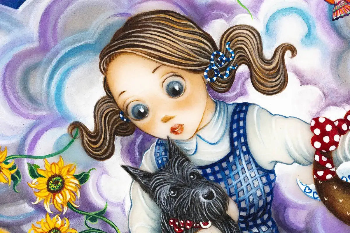 Dorothy's Dream - Published Original - SOLD by artist Kerry Darlington - Wyecliffe Galleries