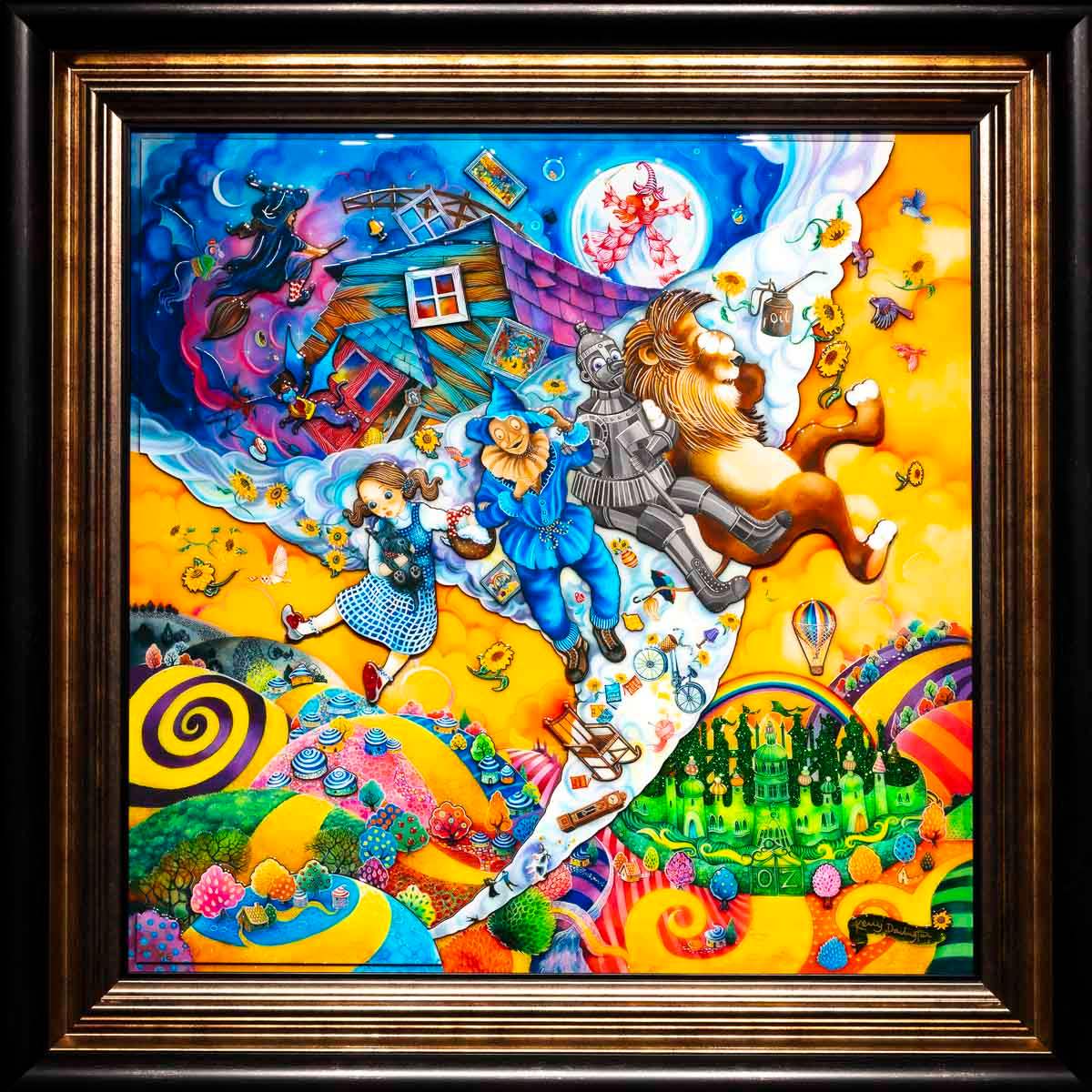 Dorothy's Dream Wizard of Oz - Edition - SOLD by artist Kerry Darlington - Wyecliffe Galleries