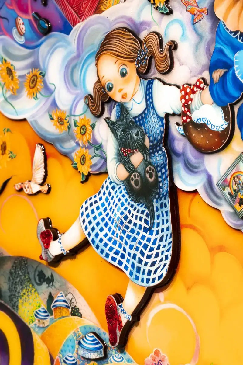 Dorothy's Dream Wizard of Oz - Edition - SOLD by artist Kerry Darlington - Wyecliffe Galleries