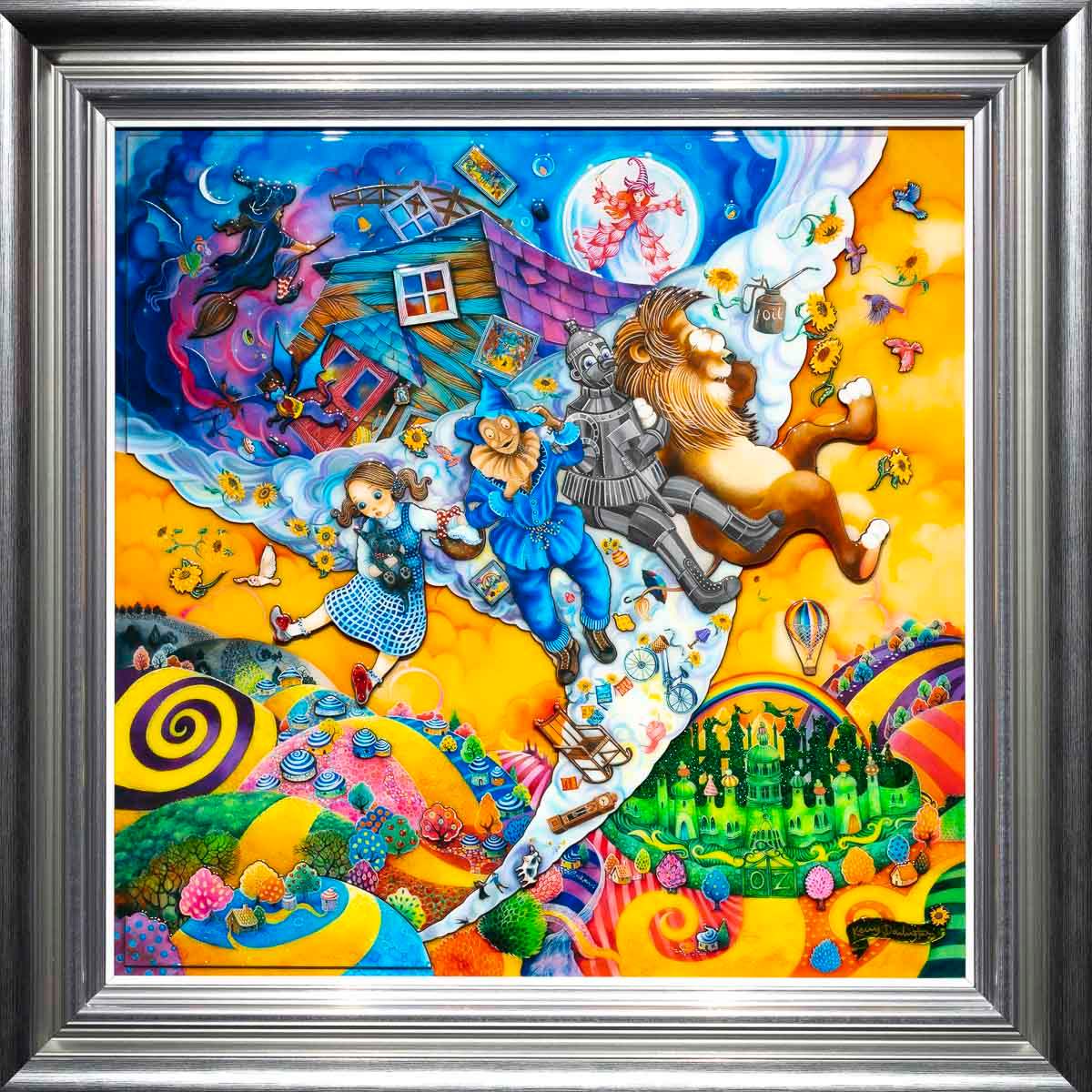 Dorothy's Dream Wizard of Oz - Edition - SOLD by artist Kerry Darlington - Wyecliffe Galleries