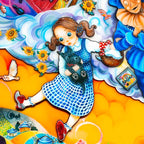 Dorothy's Dream Wizard of Oz - Edition - SOLD by artist Kerry Darlington - Wyecliffe Galleries