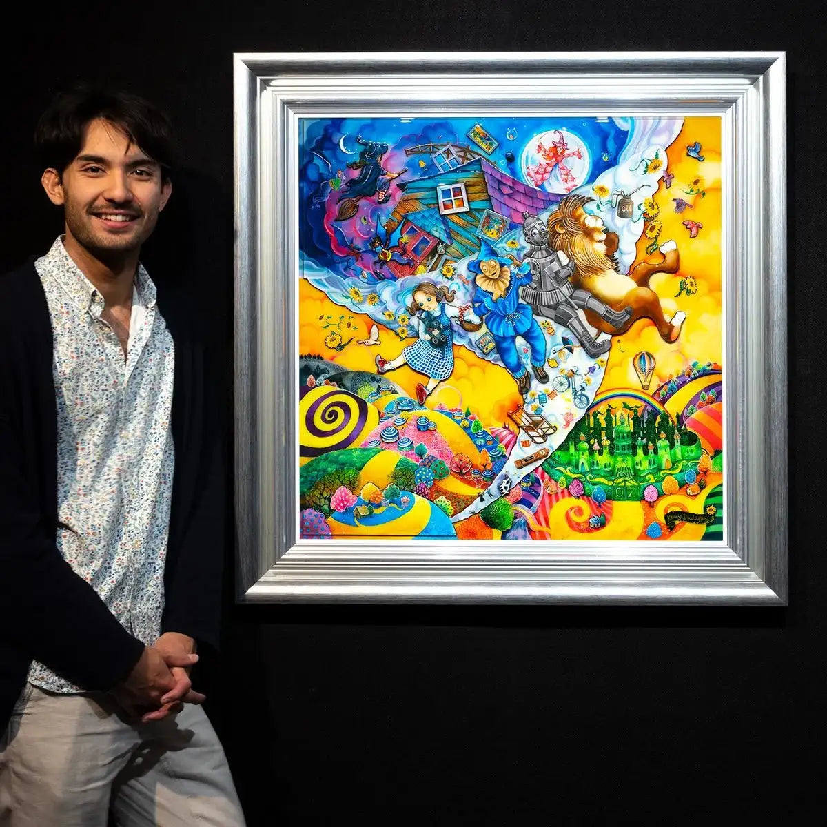 Dorothy's Dream Wizard of Oz - Edition - SOLD by artist Kerry Darlington - Wyecliffe Galleries