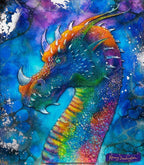 Dragon of Hidden Treasures - Edition by artist Kerry Darlington - Wyecliffe Galleries