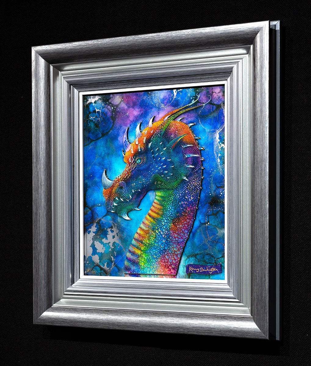 Dragon of Hidden Treasures - Edition by artist Kerry Darlington - Wyecliffe Galleries