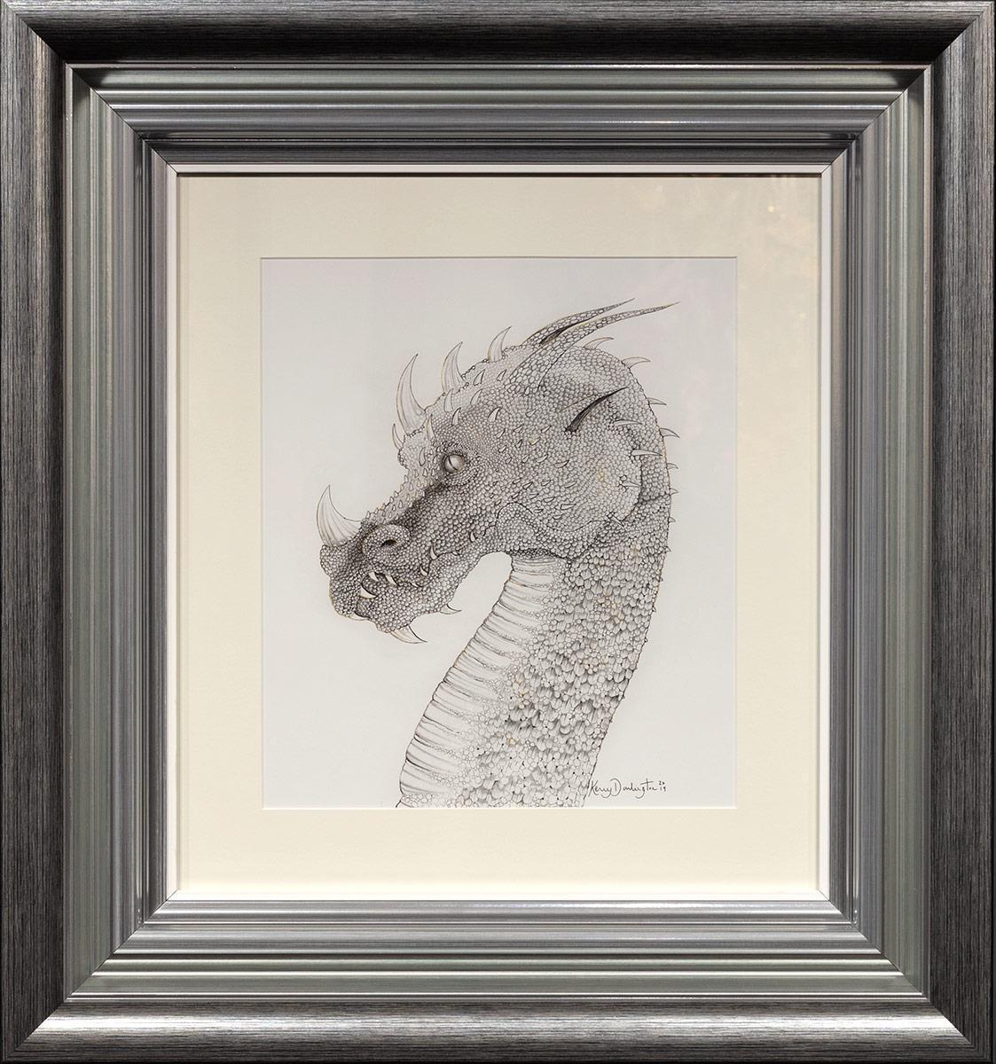 Dragon of Hidden Treasures Kerry Darlington Framed