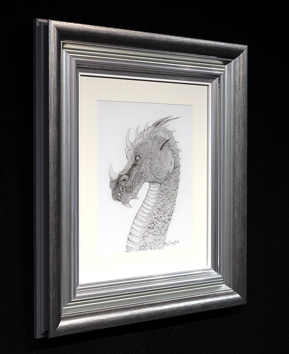 Dragon of Hidden Treasures Kerry Darlington Framed