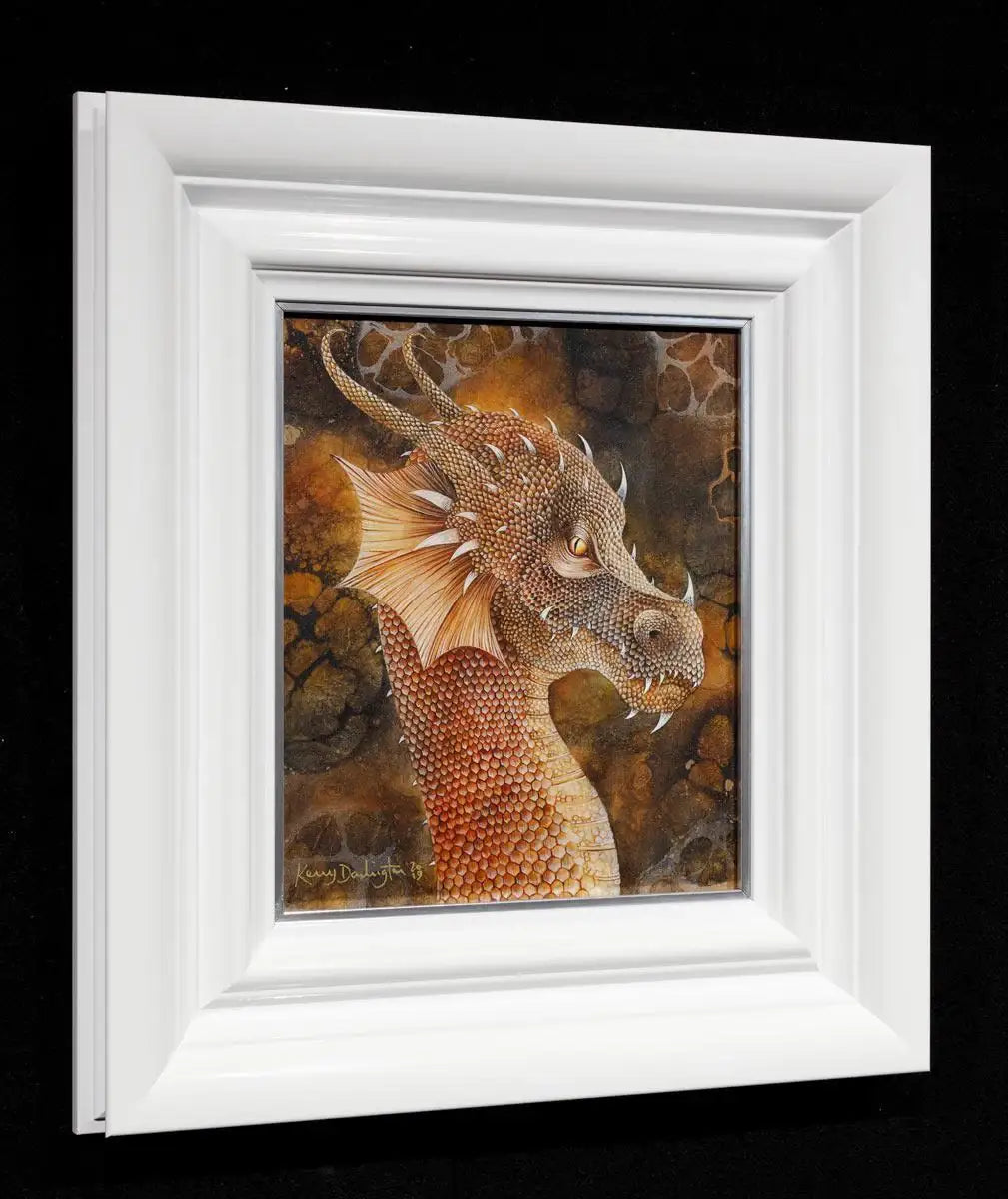 Dragon of the Underworld - Published Original by artist Kerry Darlington - Wyecliffe Galleries