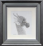 Dragon of the Underworld - Original Sketch - SOLD by artist Kerry Darlington - Wyecliffe Galleries