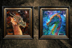 Dragon of the Underworld - Edition by artist Kerry Darlington - Wyecliffe Galleries