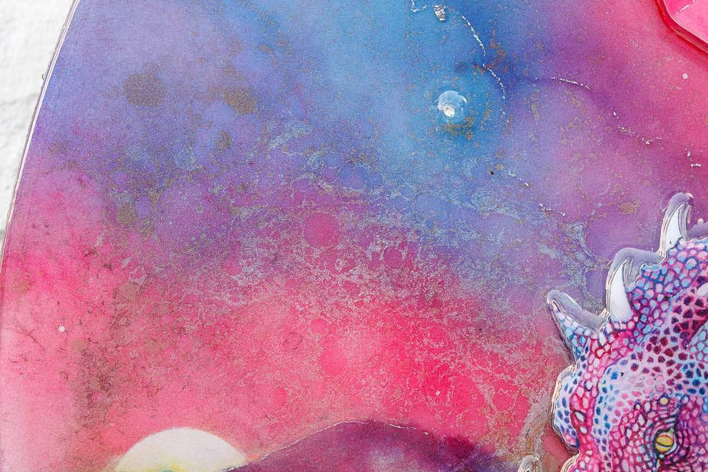 Dragon Rider - Edition by artist Kerry Darlington - Wyecliffe Galleries