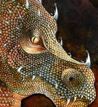 Dragon Of Hidden Treasures & Dragon Of The Underworld - Edition - Matching SET by artist Kerry Darlington - Wyecliffe Galleries