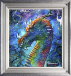 Dragon Of Hidden Treasures & Dragon Of The Underworld - Edition - Matching SET by artist Kerry Darlington - Wyecliffe Galleries