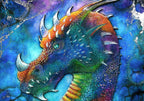 Dragon Of Hidden Treasures & Dragon Of The Underworld - Edition - Matching SET by artist Kerry Darlington - Wyecliffe Galleries