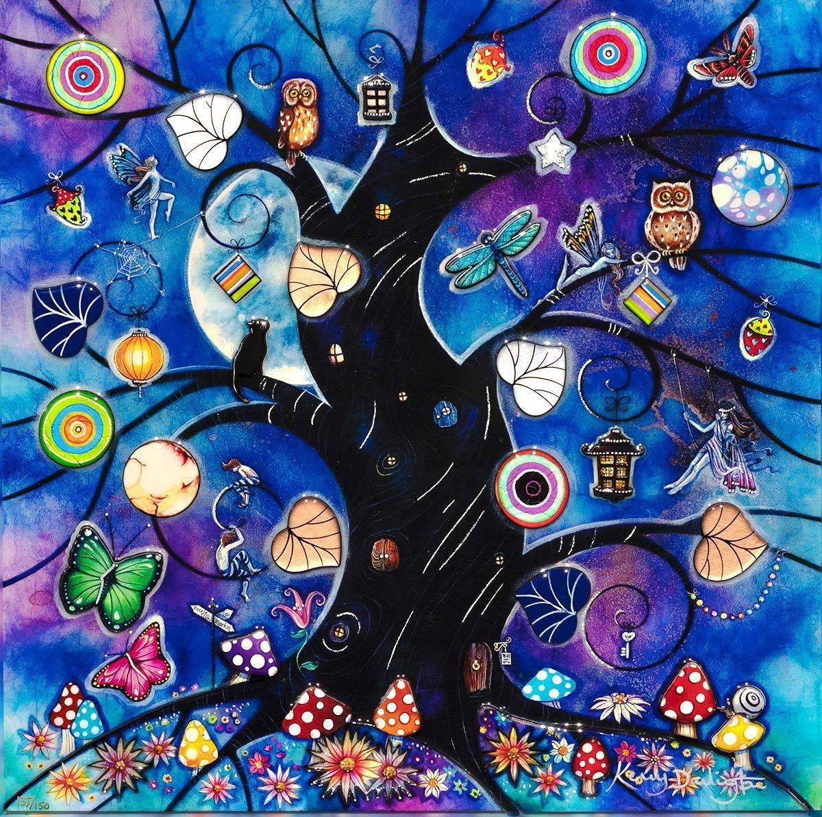 Dream Garden - RARE Edition by artist Kerry Darlington - Wyecliffe Galleries