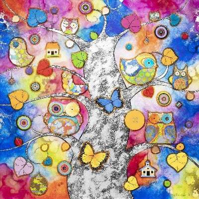 Dusk To Dawn - Original by artist Kerry Darlington - Wyecliffe Galleries