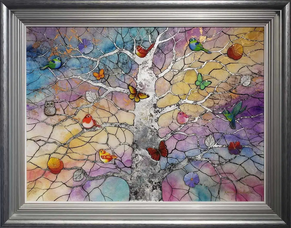 Earth's Heart - Original - SOLD by artist Kerry Darlington - Wyecliffe Galleries