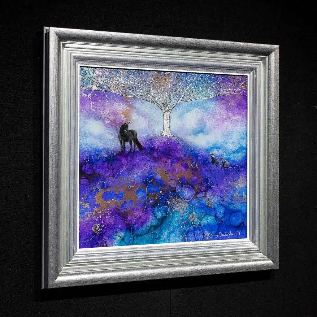 Earth's Jewels - Original - SOLD by artist Kerry Darlington - Wyecliffe Galleries