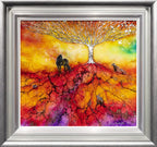 Earth, Sky & Light - Original SOLD by artist Kerry Darlington - Wyecliffe Galleries