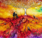 Earth, Sky & Light - Original SOLD by artist Kerry Darlington - Wyecliffe Galleries