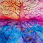 Earthkeeper - Original - SOLD by artist Kerry Darlington - Wyecliffe Galleries