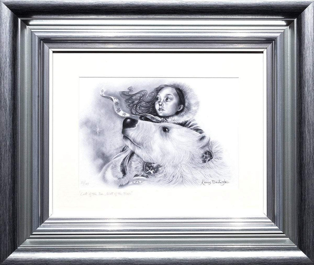 East of the Sun Sketch - Edition by artist Kerry Darlington - Wyecliffe Galleries