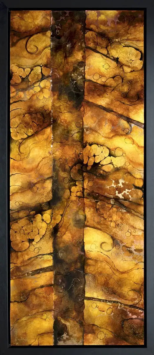 Embers - Original - SOLD by artist Kerry Darlington - Wyecliffe Galleries