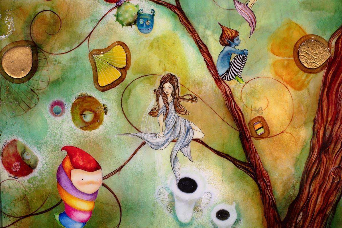 Enchanted Forest - Limited Edition - SOLD by artist Kerry Darlington - Wyecliffe Galleries