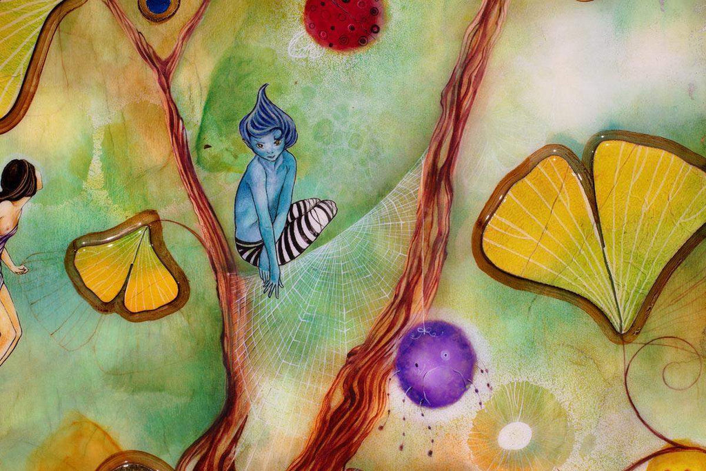 Enchanted Forest - Limited Edition - SOLD by artist Kerry Darlington - Wyecliffe Galleries