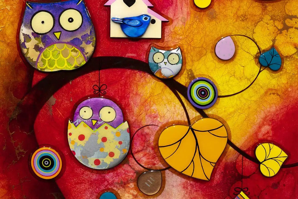 Eventide - Original - SOLD by artist Kerry Darlington - Wyecliffe Galleries