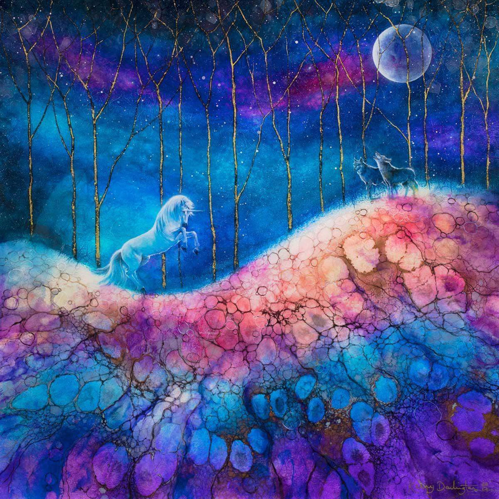 Eventide - Original - SOLD by artist Kerry Darlington - Wyecliffe Galleries