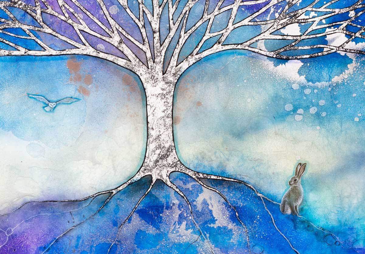 Everlasting Truth - Original - SOLD by artist Kerry Darlington - Wyecliffe Galleries