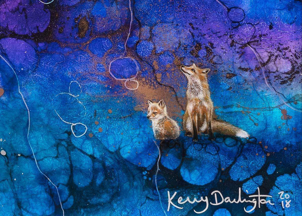 Everlasting Truth - Original - SOLD by artist Kerry Darlington - Wyecliffe Galleries