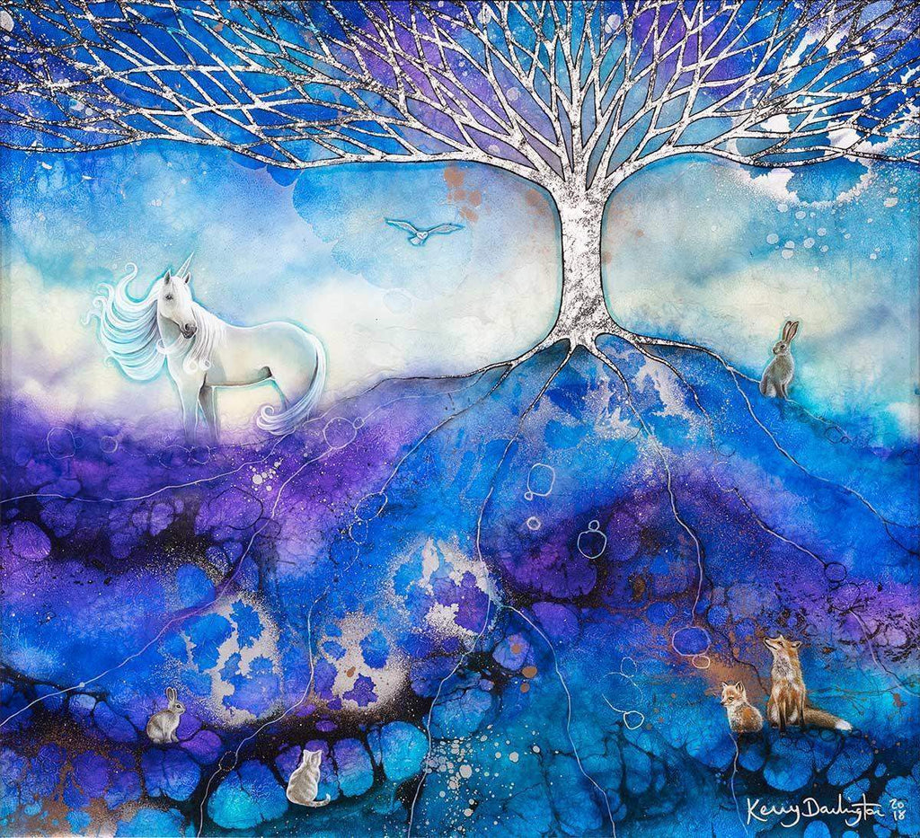 Everlasting Truth - Original - SOLD by artist Kerry Darlington - Wyecliffe Galleries