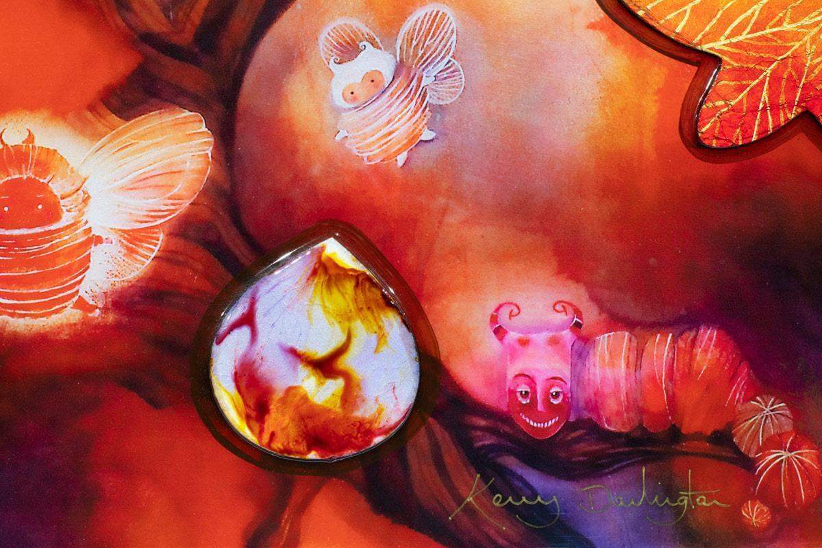 Faerie Forest - RARE Edition by artist Kerry Darlington - Wyecliffe Galleries