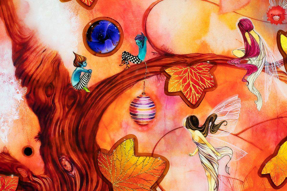 Faerie Forest - RARE Edition by artist Kerry Darlington - Wyecliffe Galleries